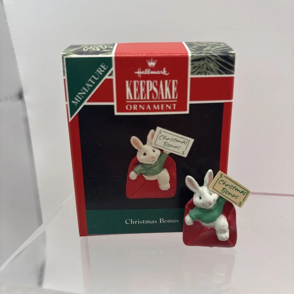 Vtg~Lot of 10~Hallmark Ornaments~Miniture Collection